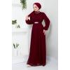 Şifon Abiye LPN6056 Bordo