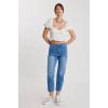 Slim Fit Crop Mom Jean