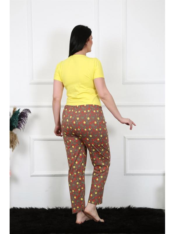 Akbeniz Kadın Pamuklu Büyük Beden Alt Pijama 27470