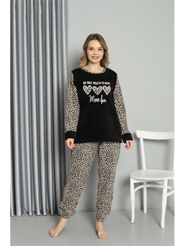 Akbeniz Welsoft Polar Kadın Pijama Takımı 20528