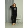 Akbeniz Welsoft Polar Kadın Büyük Beden Pijama Takımı 808043