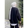 Bisiklet Yaka Oversize Sweat