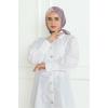 Çiçek Desenli Soft Eşarp 1023 - Lila