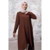 Asimetrik Kesim Tunik 1253 - Kahve