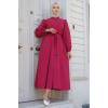 Robalı Mevlana Elbise Bordo HM2223