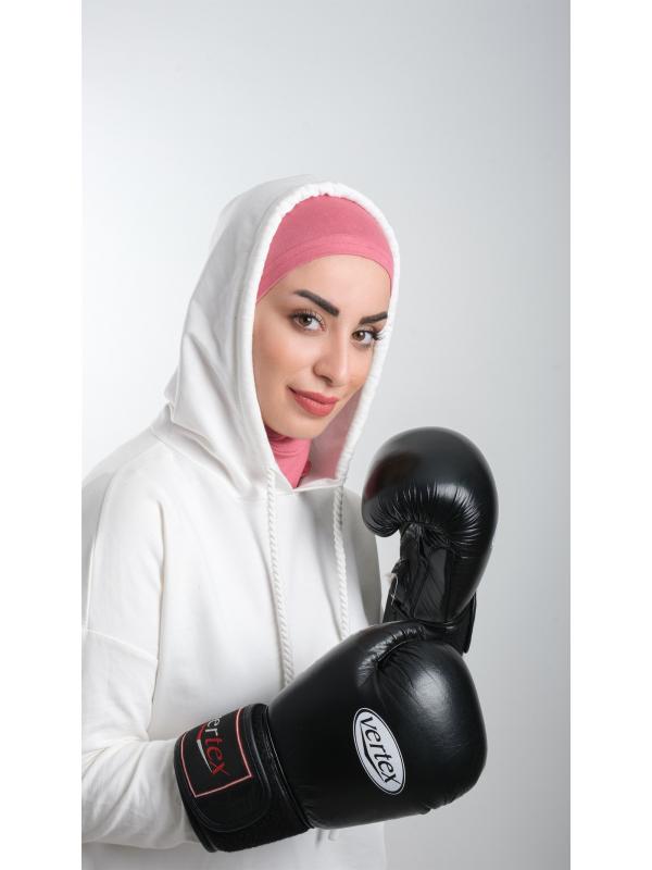 Violet Pratik Hazır Geçmeli Tesettür Bone Sandy Kumaş Spor Hijab 2113_21