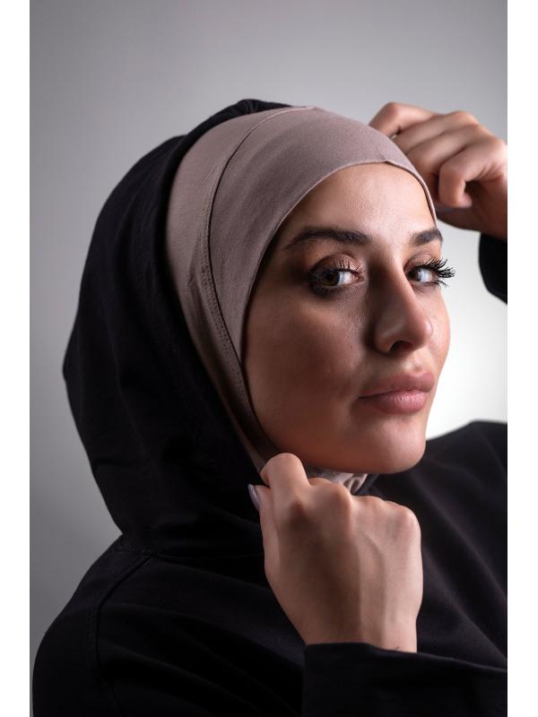 Vizon Pratik Hazır Geçmeli Bone Viskon Kumaş Hijab Spor 2106_10