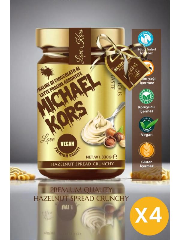 Love Michael Kors Praline Dı Cioccolato Al Latte Praline Assortite Krokan Fındık Ezmesi 330gx4