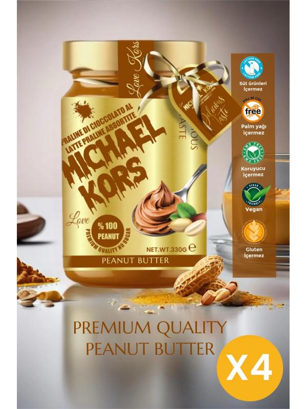 Love Michael Kors Praline Dı Cioccolato Al Latte Praline Assortite Fıstık Ezmesii 330gx4