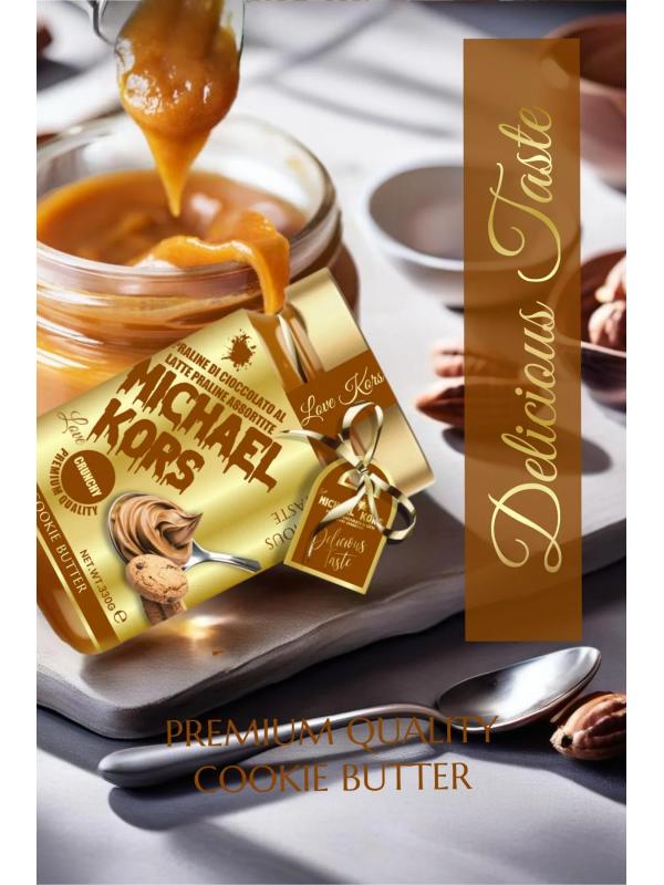 Love Michael Kors Praline Dı Cioccolato Al Latte Praline Assorti. Karamelli Bisküvi Ezmesi 330gx2